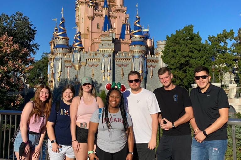 Criminal Justice students at Walt Disney World in Florida.