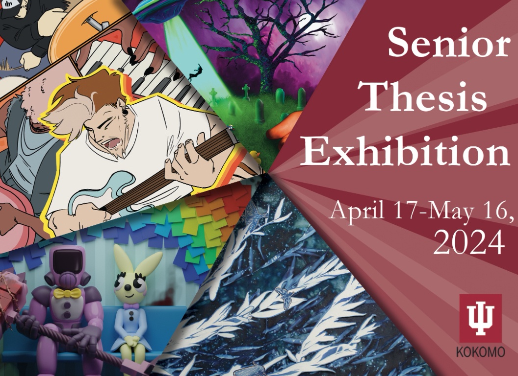 Senior Thesis Exhibition April 17 to May 16, 2024.